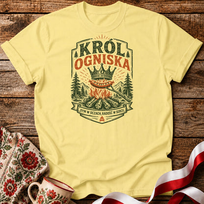 Król Ogniska Unisex T-Shirt