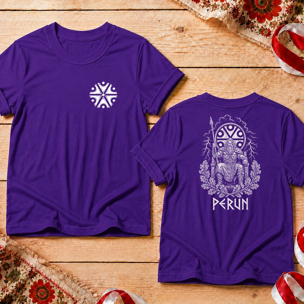 Perun Throne Front Back Unisex T-Shirt