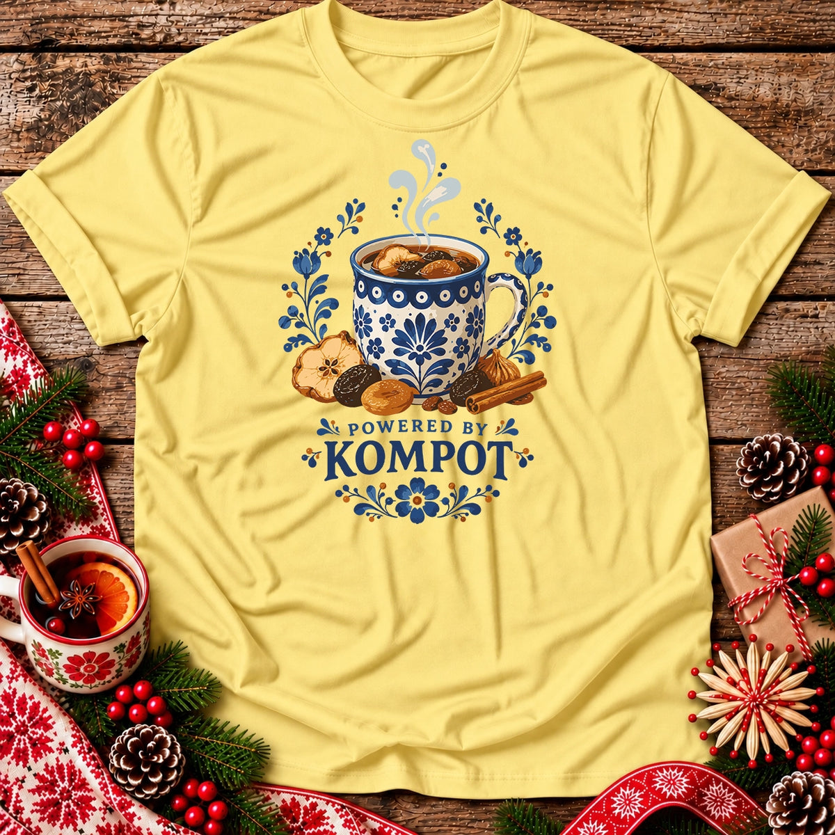 Powered by Kompot z Suszu Unisex T-Shirt