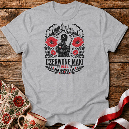 Czerwone Maki 1944 Unisex T-Shirt