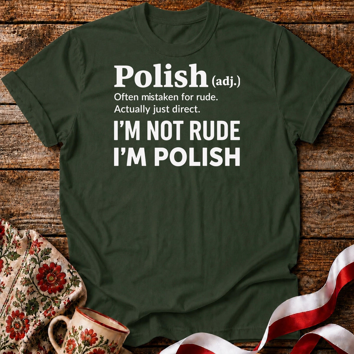 Polish, Not Rude Unisex T-Shirt