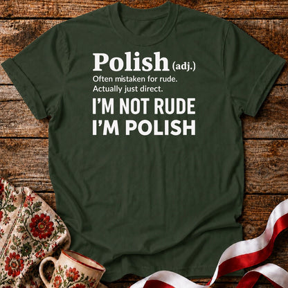 Polish, Not Rude Unisex T-Shirt
