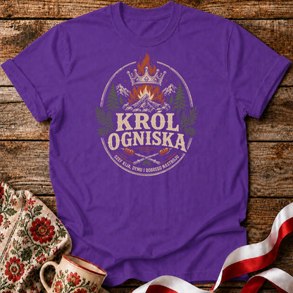 Król Ogniska Unisex T-Shirt