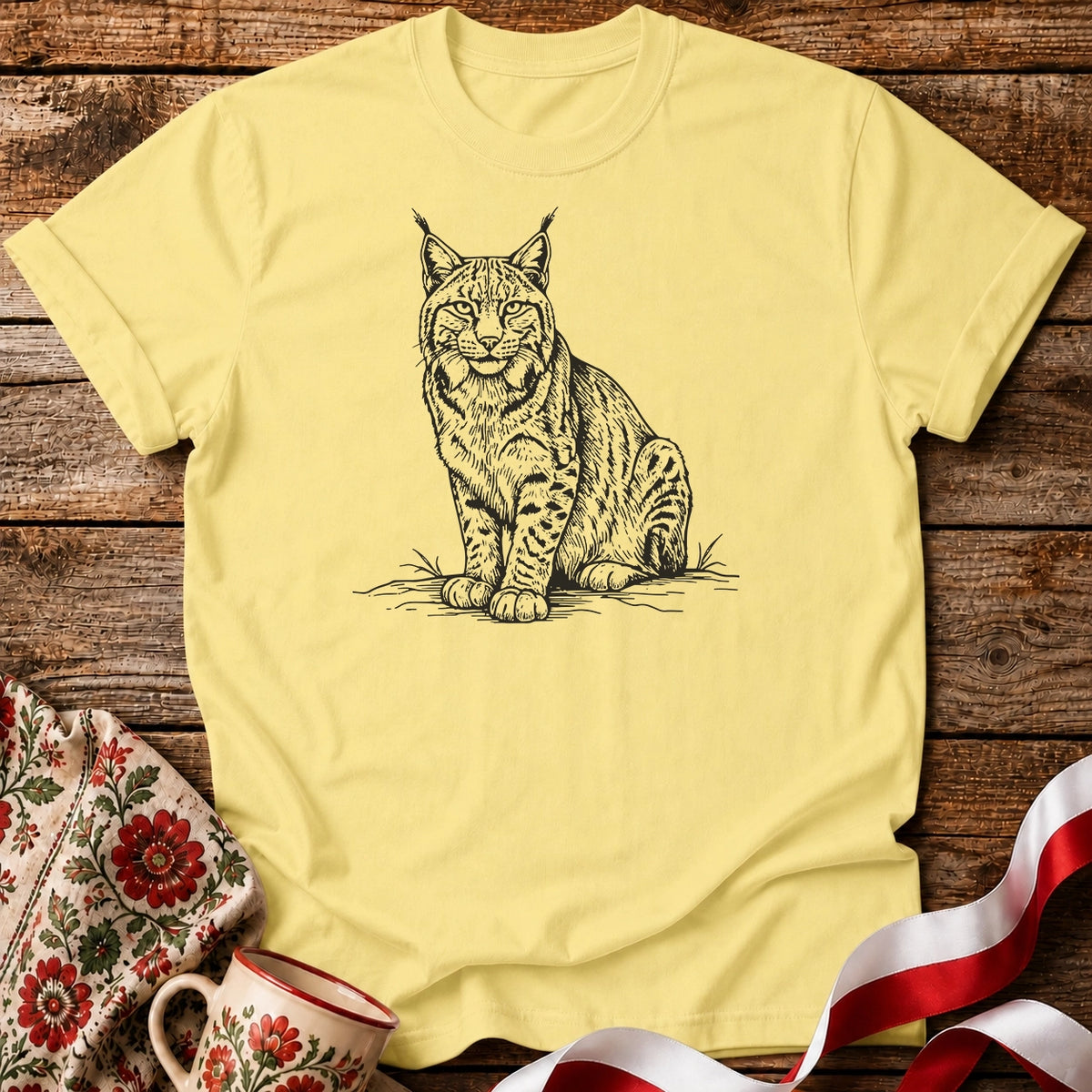 Białowieża Lynx Unisex T-Shirt