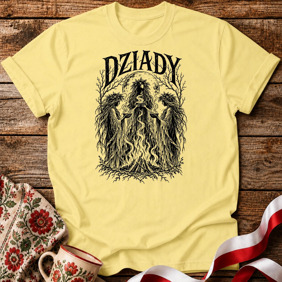 Dziady Ancestral Ritual Unisex T-Shirt