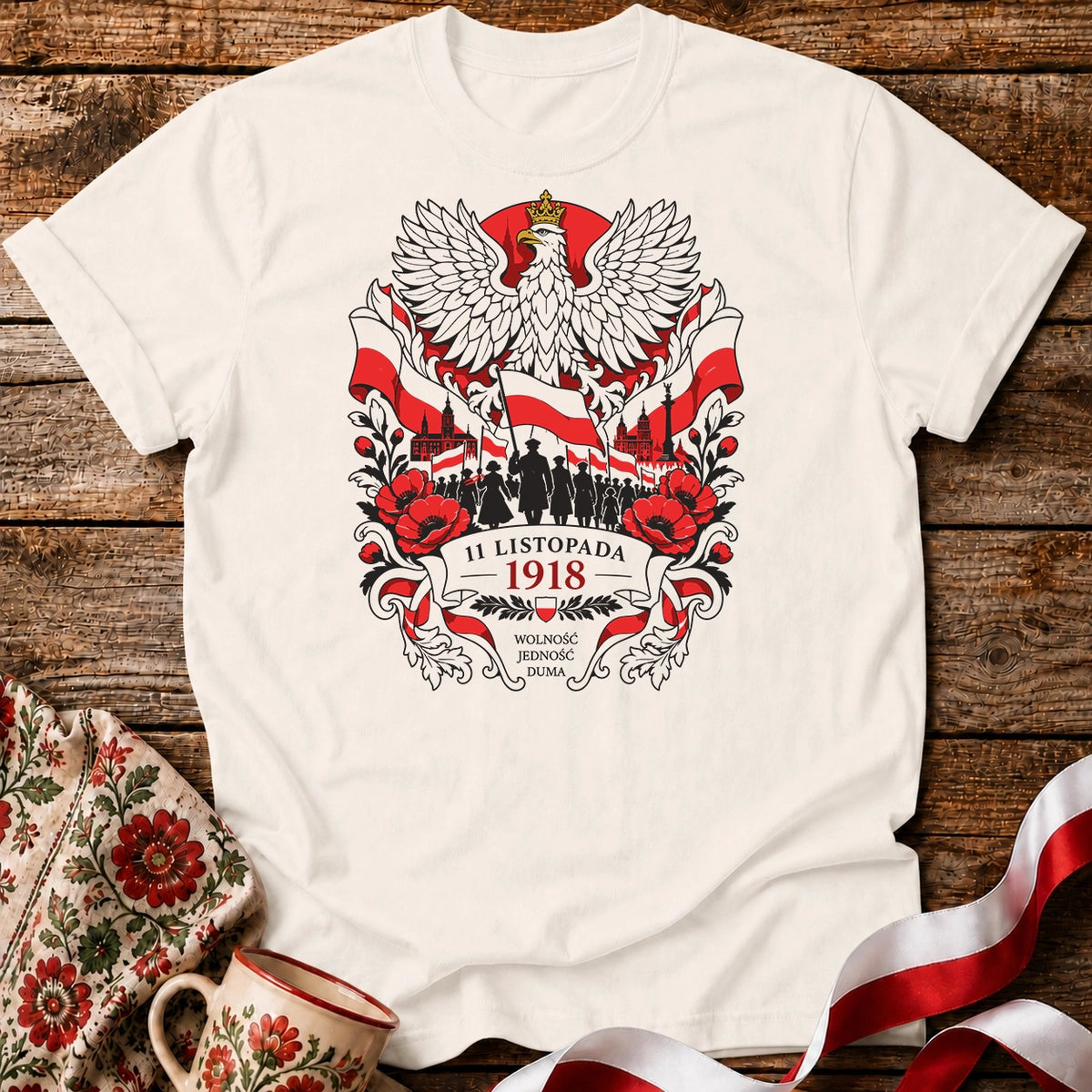 11 Listopada Marsz Niepodległości Unisex T-Shirt