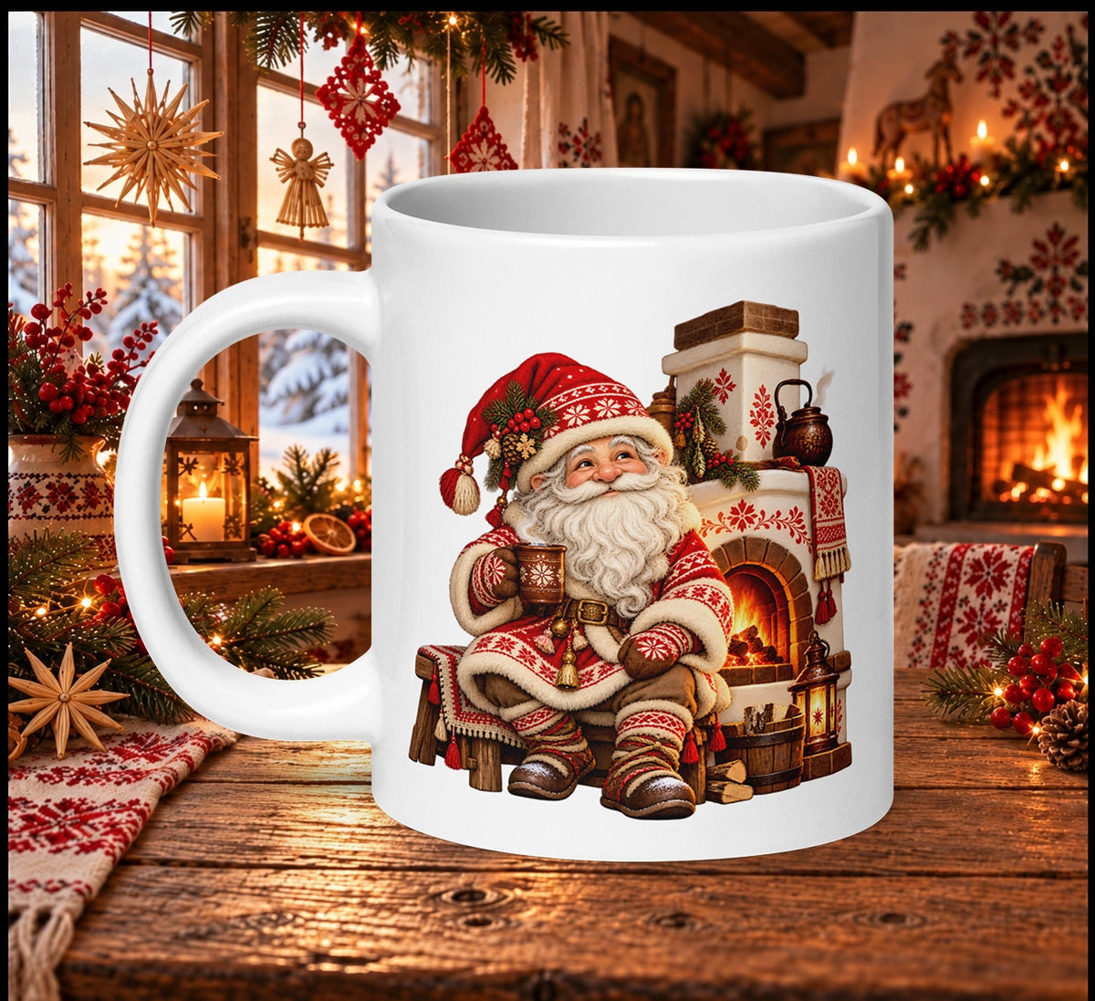 Christmas Domovik Mug