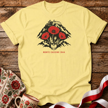 Monte Cassino Poppies Unisex T-Shirt