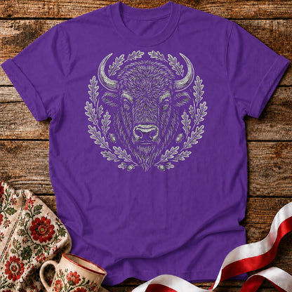 Żubr Polski Silent Strength Unisex T-Shirt