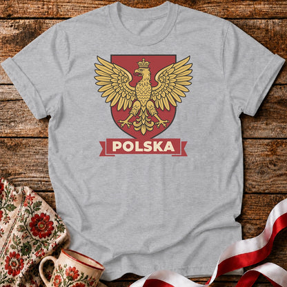 Polska Vintage Eagle Crest Unisex T-Shirt