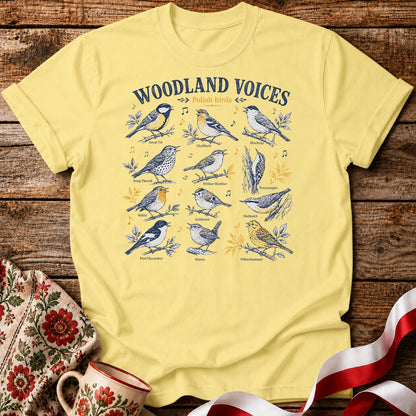 Woodland Voices Polish Birds Unisex T-Shirt