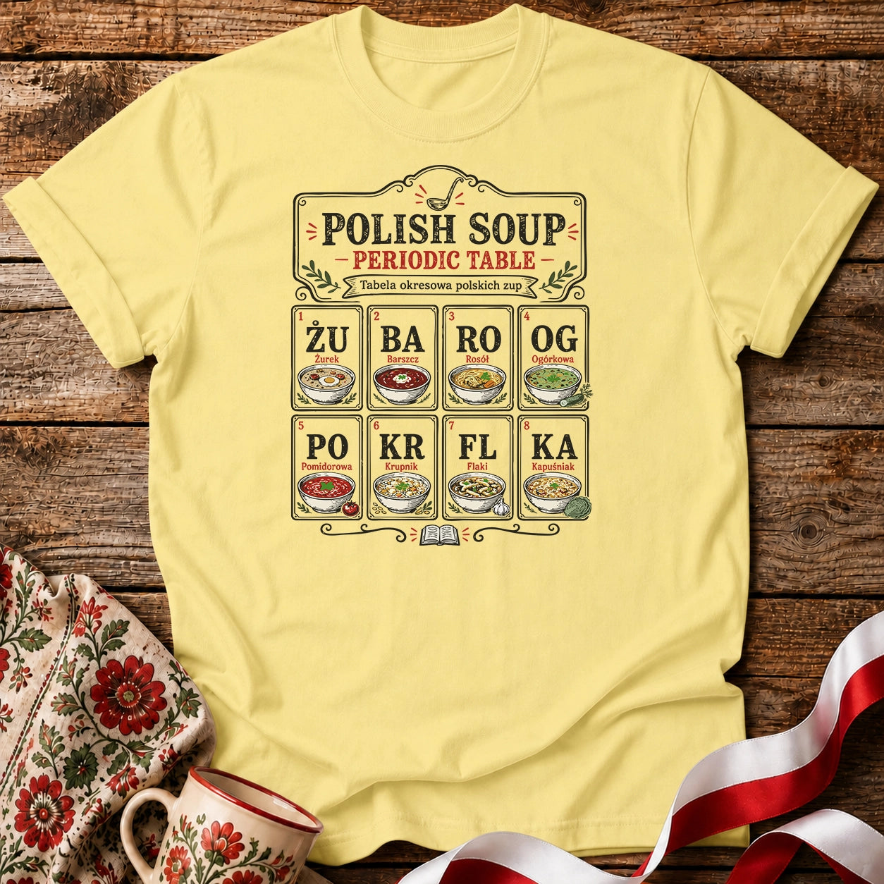 Polish Soup Table Unisex T-Shirt