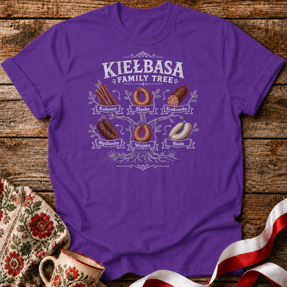 Kiełbasa Family Tree Unisex T-Shirt