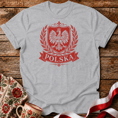 Polska Eagle Crest Unisex T-Shirt