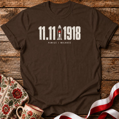 11.11.1918 Pamięć i Wolność Unisex T-Shirt