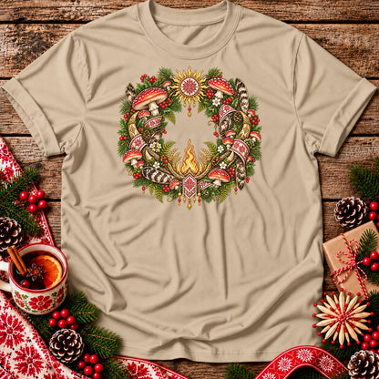Slavic Christmas Wreath Unisex T-Shirt
