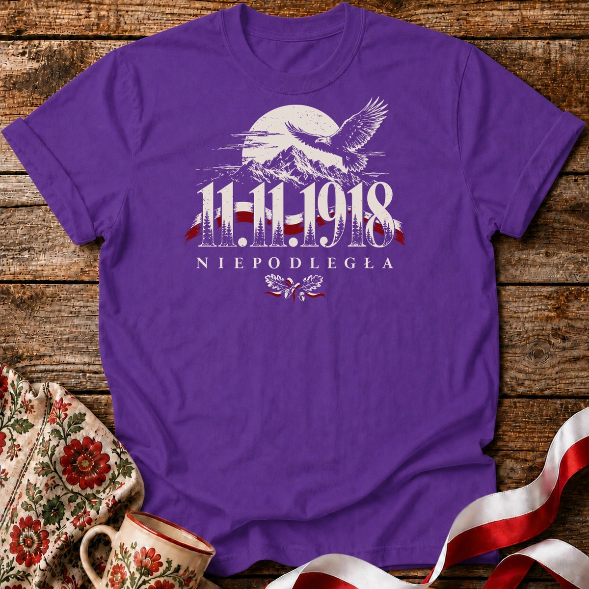 11.11.1918 Niepodległa Polska Unisex T-Shirt