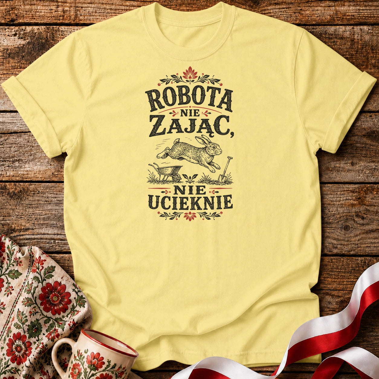 Robota Nie Zając Unisex T-Shirt