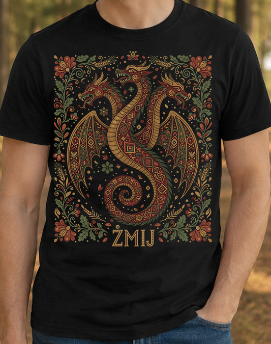 Żmij Fire Guardian Unisex T-Shirt