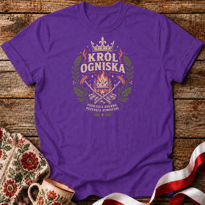 Król Ogniska Unisex T-Shirt