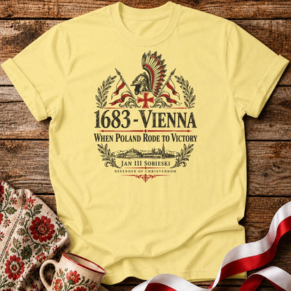 1683 Vienna Hussar Crest Unisex T-Shirt