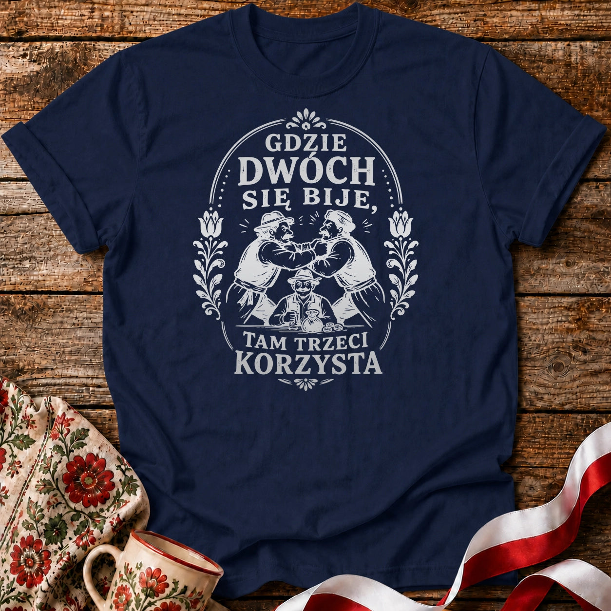 Gdzie Dwóch Się Bije Unisex T-Shirt