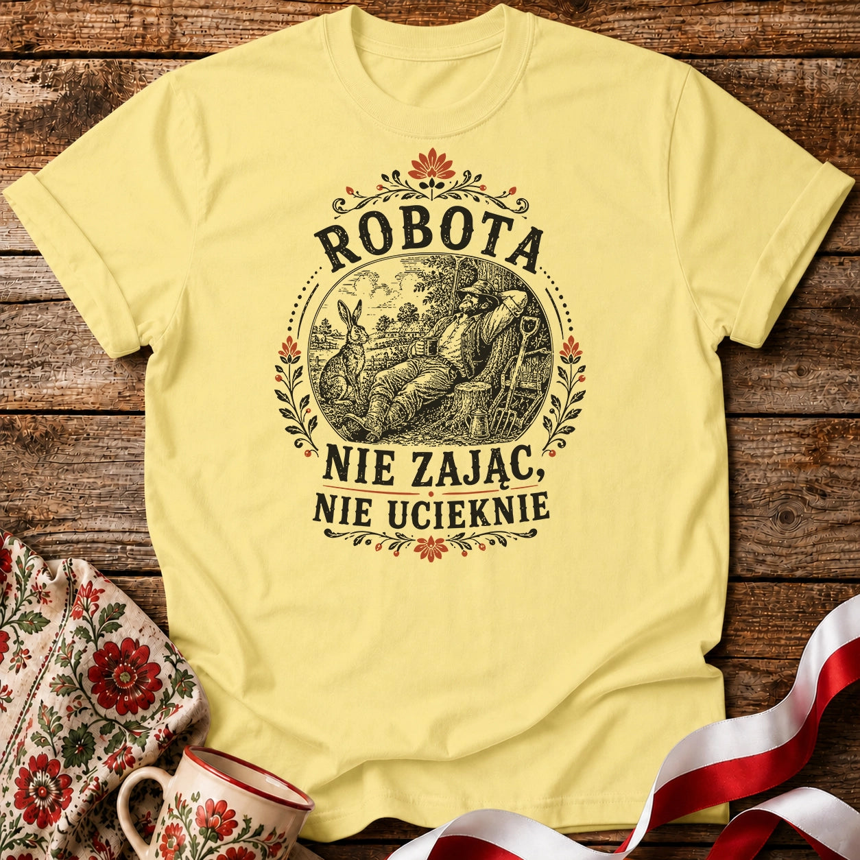 Robota Nie Zając Unisex T-Shirt