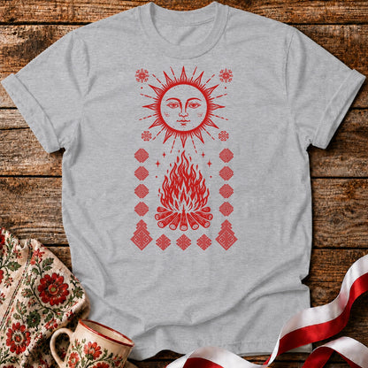 Noc Kupały Sun Unisex T-Shirt