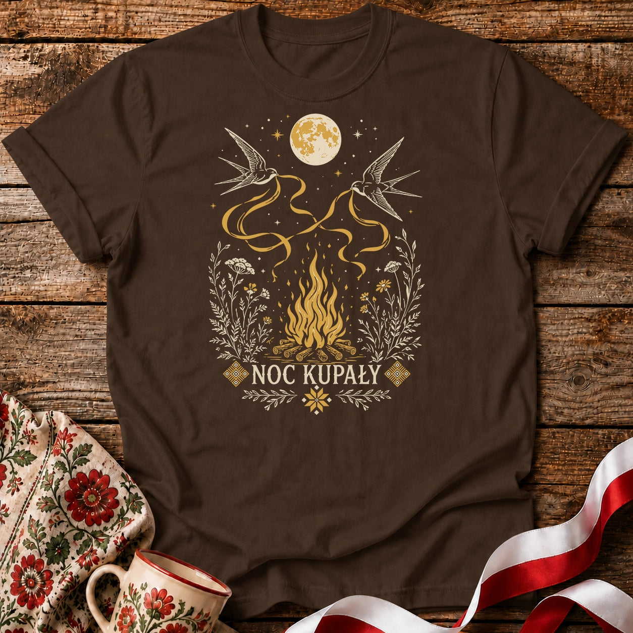 Noc Kupały Birds Unisex T-Shirt