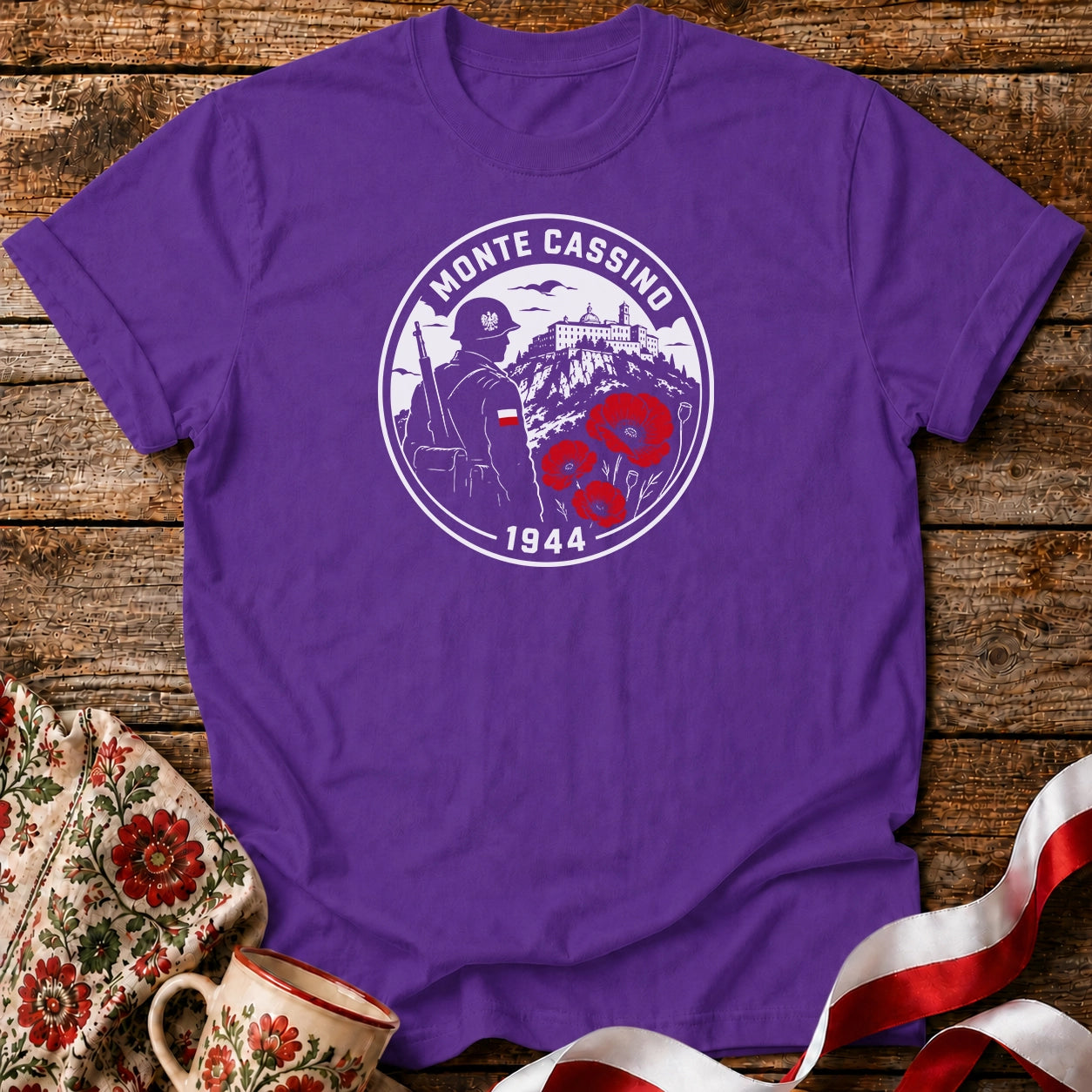 Monte Cassino 1944 Unisex T-Shirt