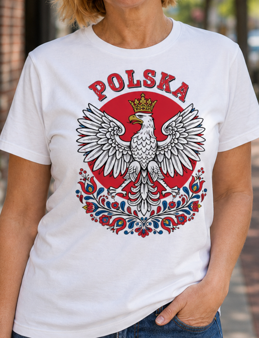 Polish Eagle Heritage Unisex T-Shirt