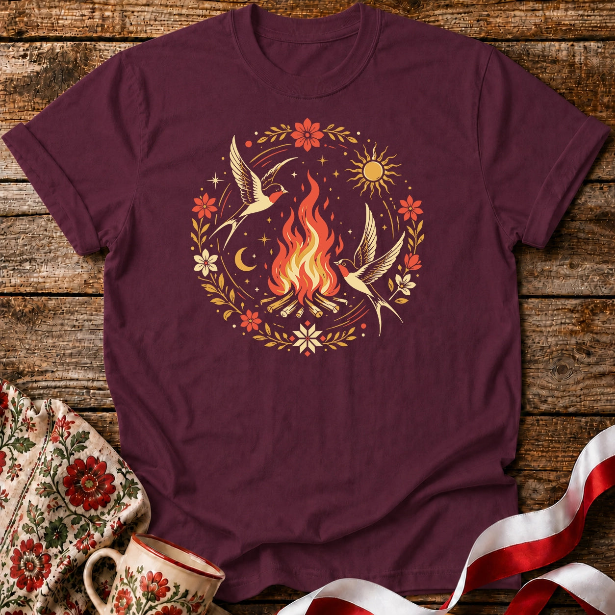 Noc Kupały Swallows Unisex T-Shirt