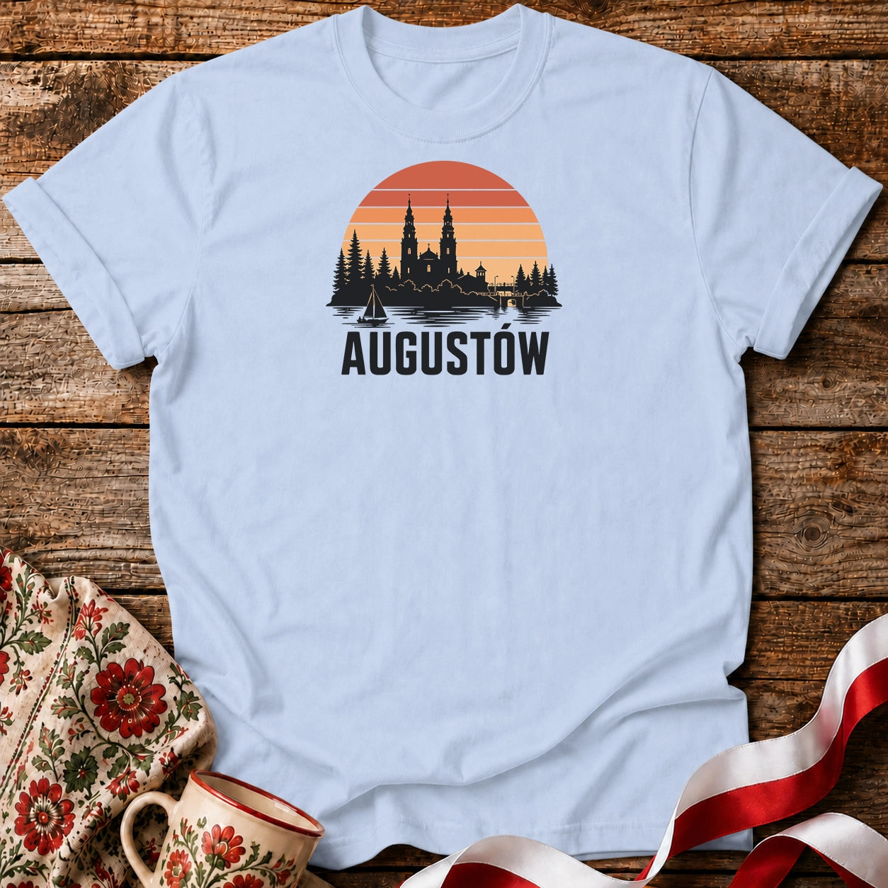 Augustów Sunset Unisex T-Shirt