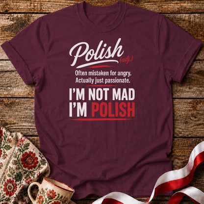 Polish Not Mad Unisex T-Shirt