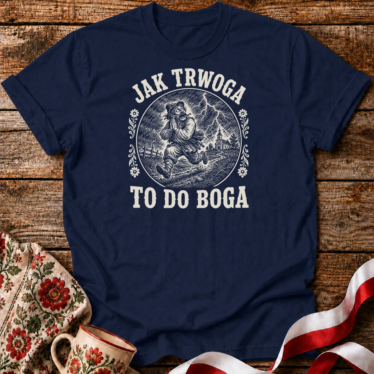 Jak Trwoga Do Boga Unisex T-Shirt