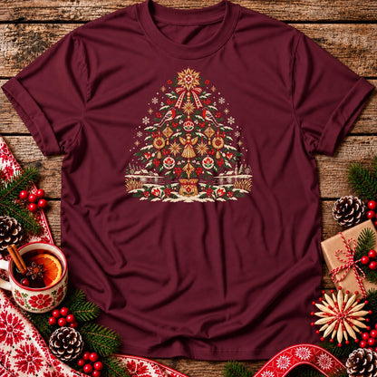 Slavic Christmas Tree Unisex T-Shirt