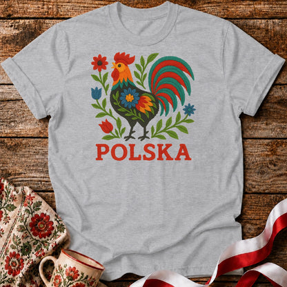 Slavic Folk Rooster Unisex T-Shirt