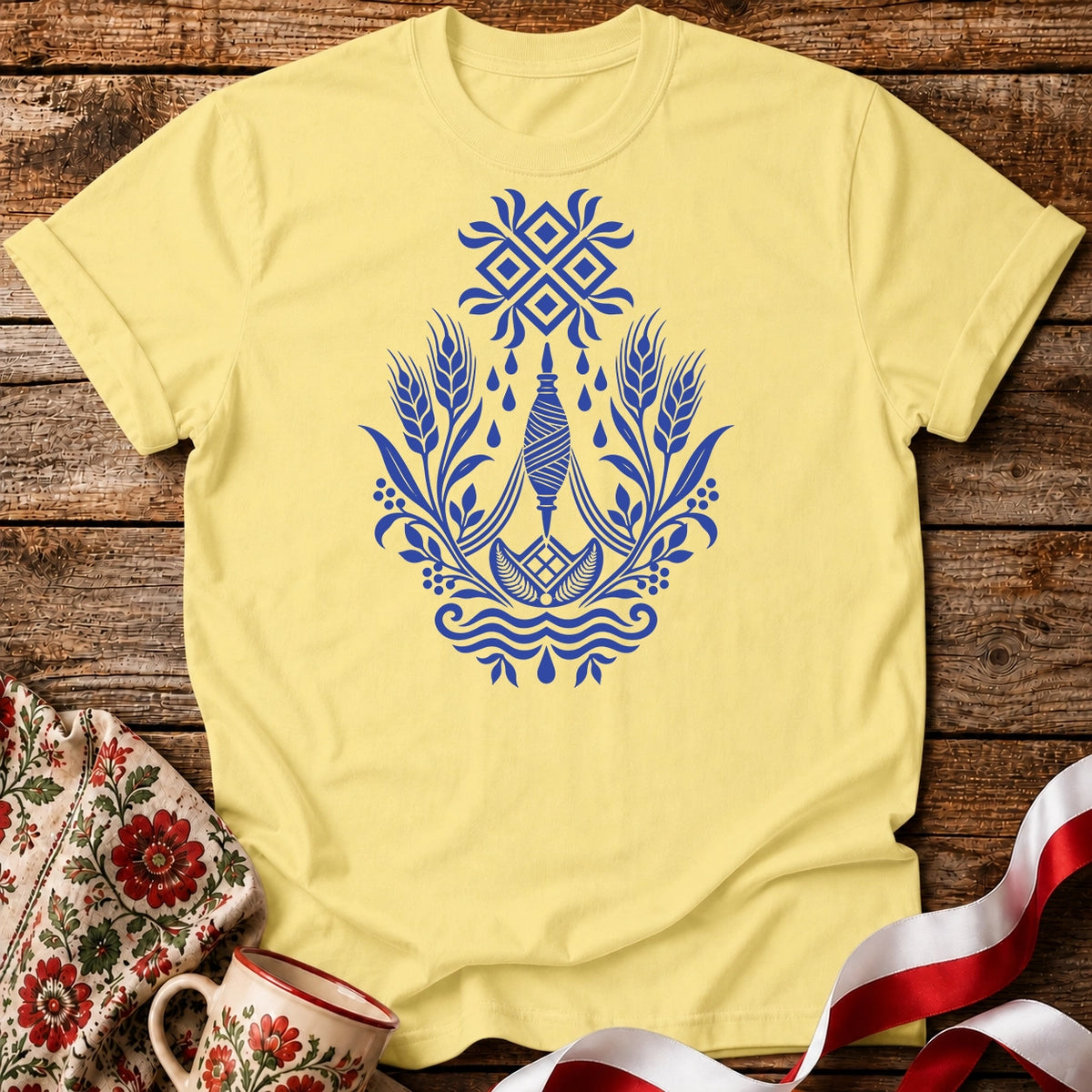 Mokosz Folk Symbol Unisex T-Shirt