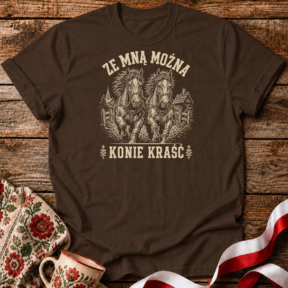 Konie Kraść Unisex T-Shirt