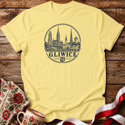 Gliwice Heritage Skyline Unisex T-Shirt