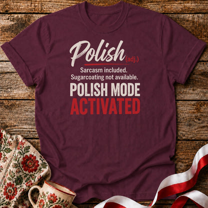 Polish Mode Activated Unisex T-Shirt