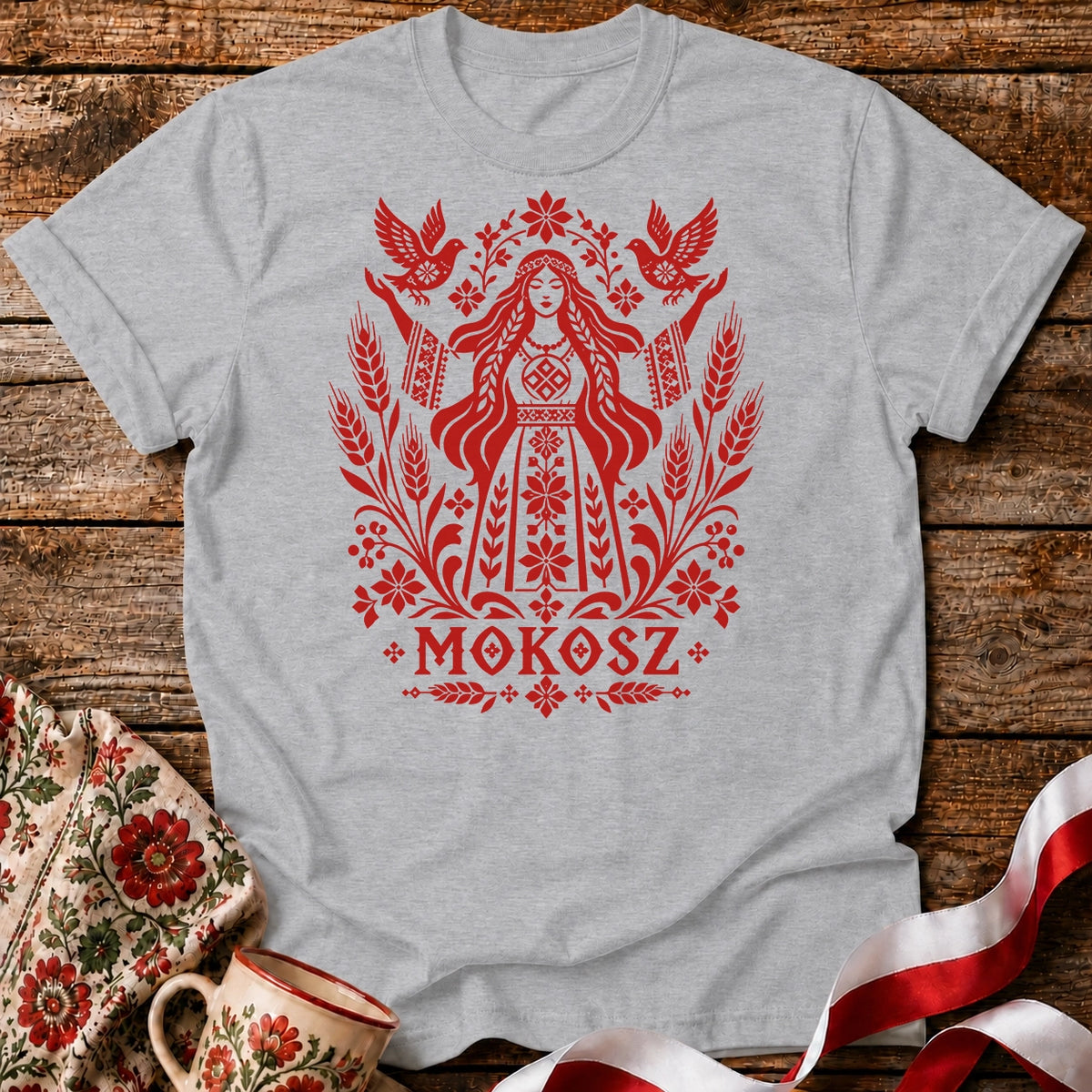Mokosz Folk Goddess Unisex T-Shirt