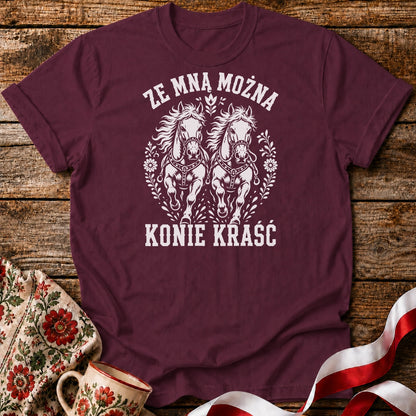 Konie Kraść Unisex T-Shirt