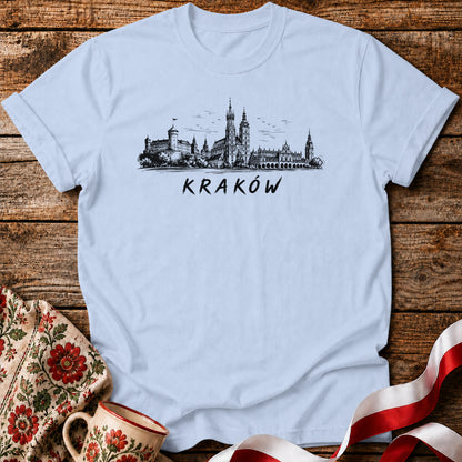 Kraków Skyline Polish City Unisex T-Shirt