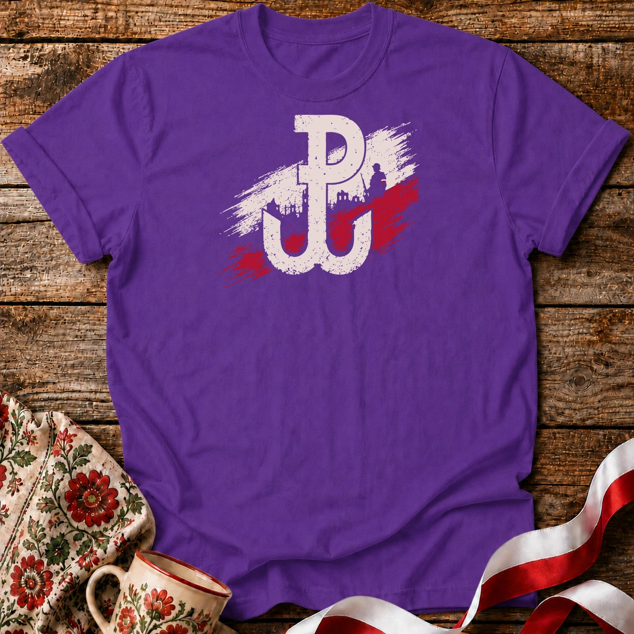 Polska Walcząca Symbol Unisex T-Shirt