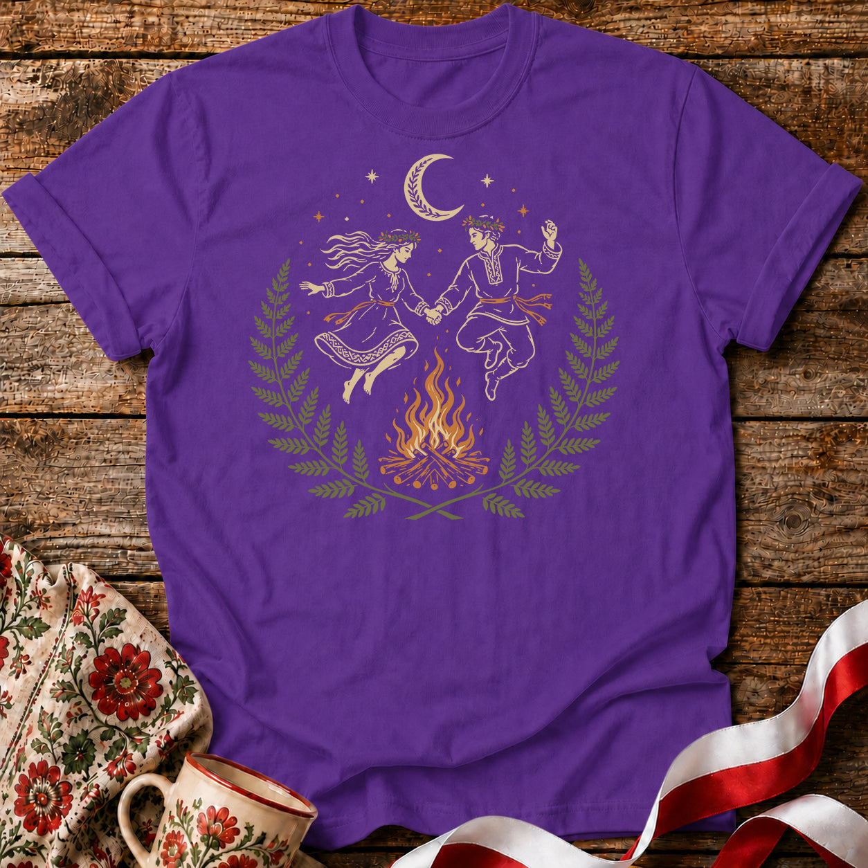 Noc Kupały Slavic Folklore Unisex T-Shirt