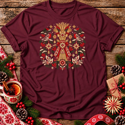 Polish Christmas Sheaf Unisex T-Shirt