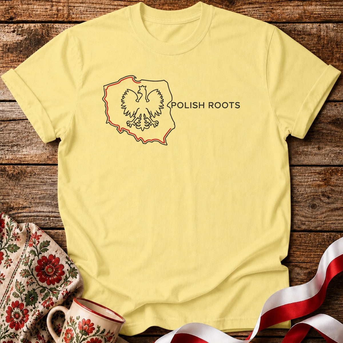 Polish Roots Unisex T-Shirt