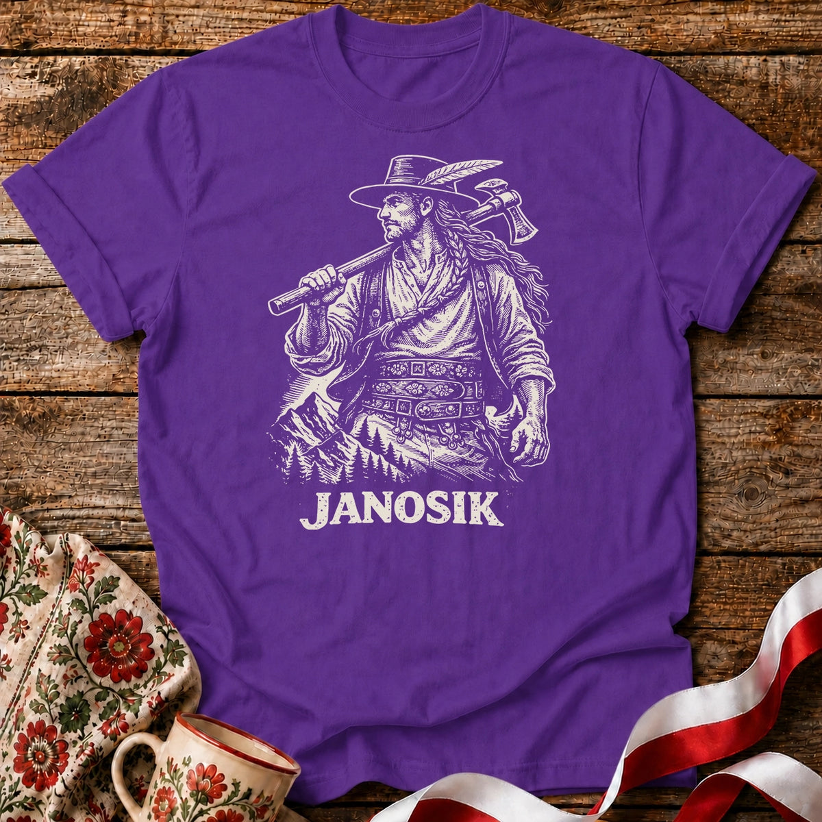 Janosik Slavic Legend Unisex T-Shirt