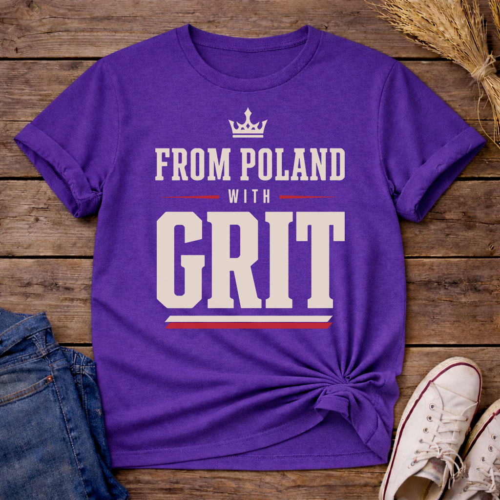 From Poland With Grit Unisex T-Shirt
